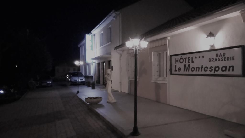Hotel Montespan Lussac-les-Châteaux Eksteriør billede